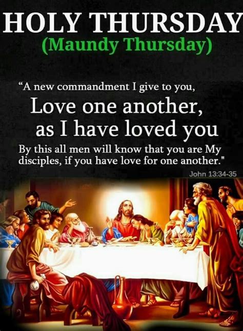 holy thursday quotes images